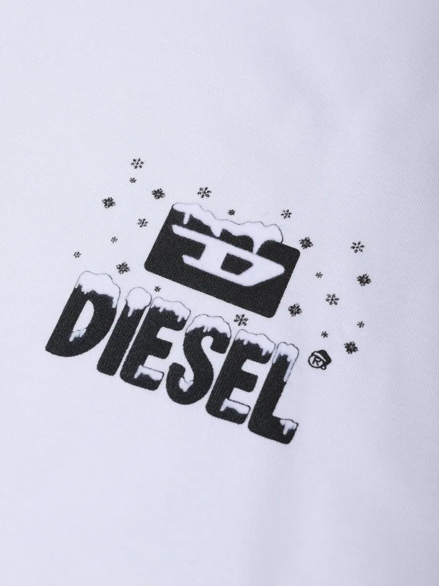Футболка DIESEL 'T-WASH-XX' белого цвета — фото 2