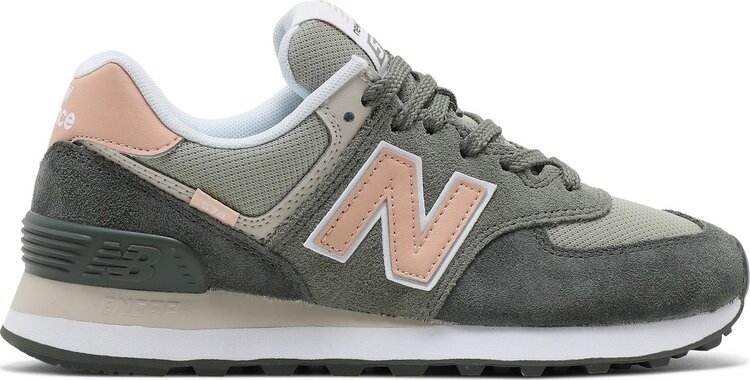 

Кроссовки New Balance Wmns 574 'Black Spruce Silver Pine', зеленый