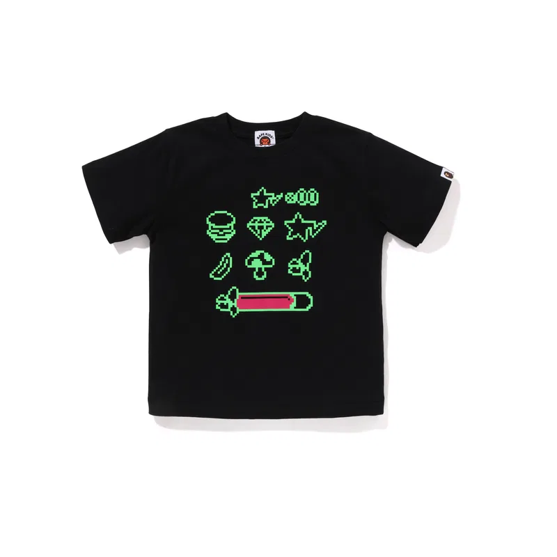 Детская футболка с круглым вырезом A BATHING APE, Coffee BWX — фото 3