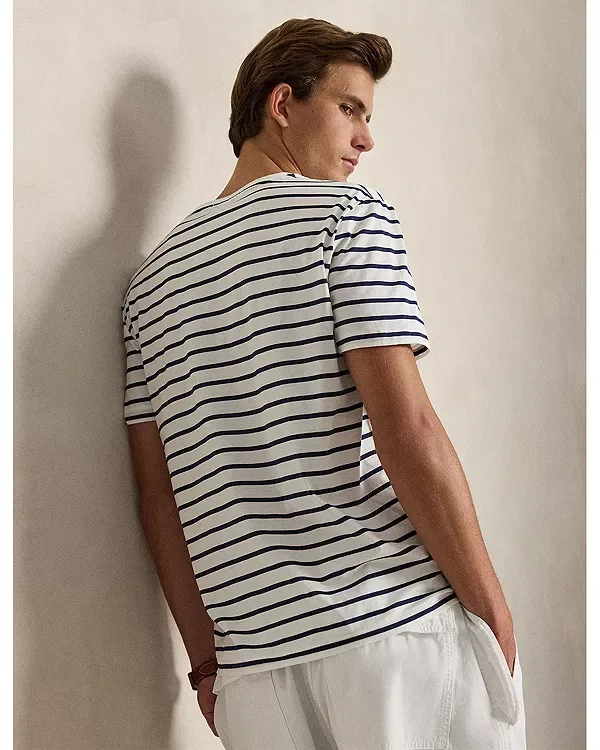 Мужская футболка с принтом Polo Ralph Lauren, White Multi — фото 3