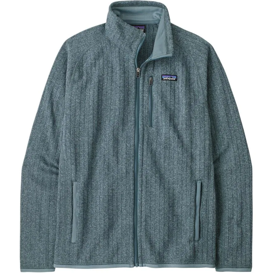 Мужской флисовый свитшот Patagonia, Sage Blue Ribbed Knitted Fabric/BSGK