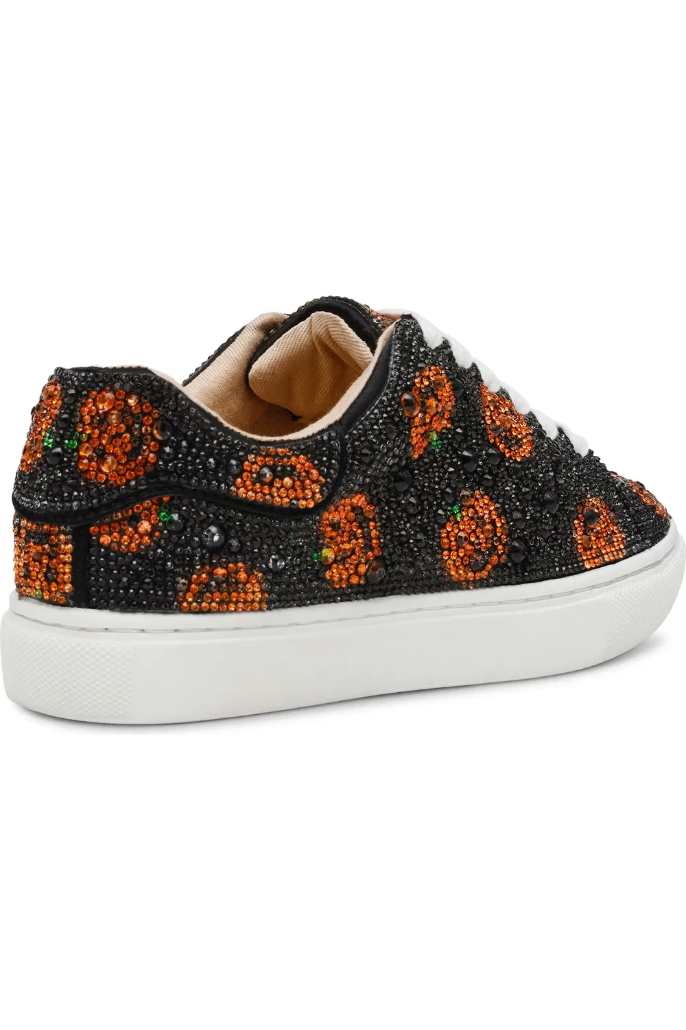 Детские кеды на платформе Sidny Betsey Johnson, Pumpkin — фото 2