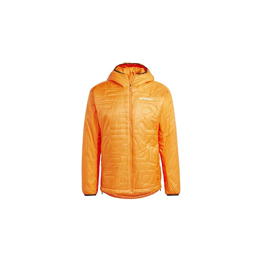 Мужская куртка adidas XPR Varıl Hdy J, Оранжевый — фото 4