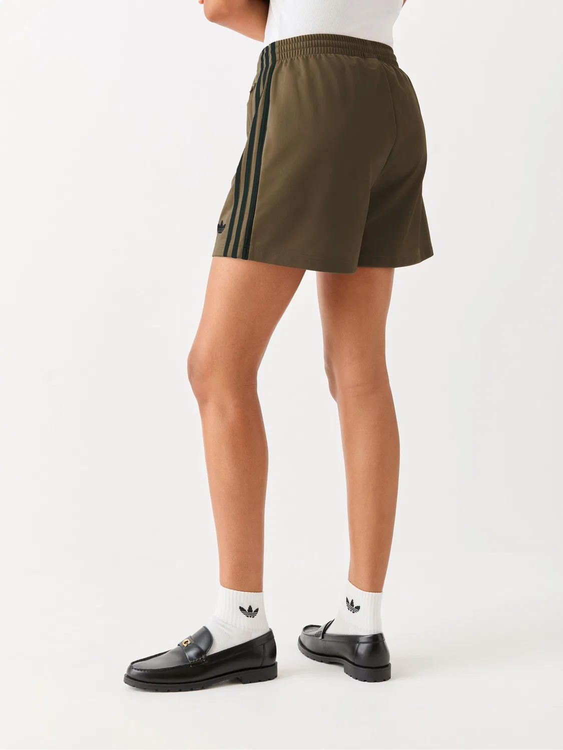 Шорты Firebird, adidas Originals, бежевый — фото 3