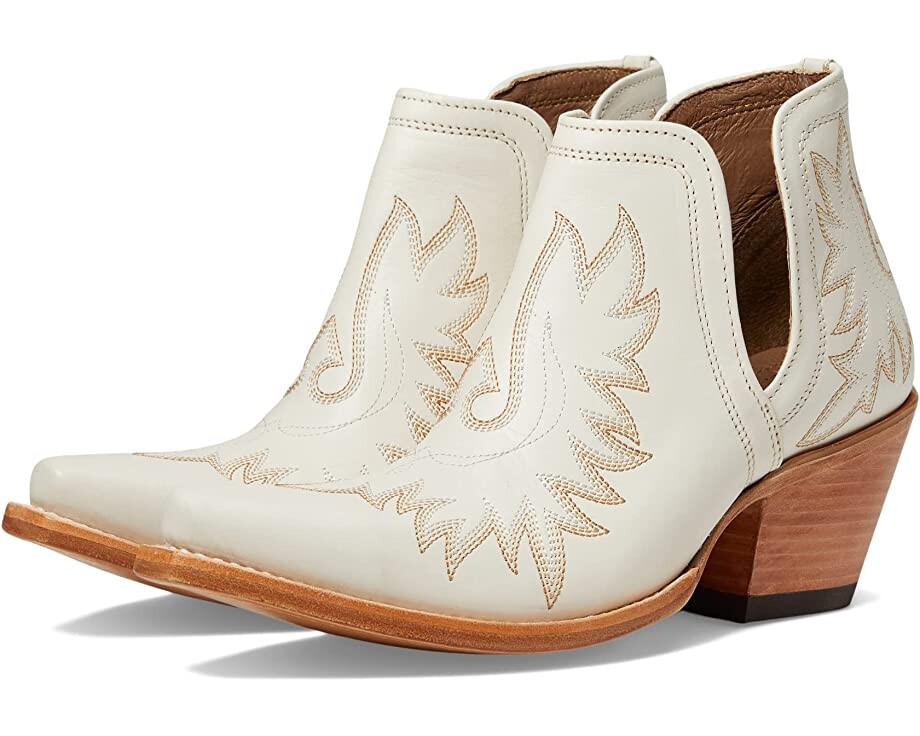 Ботинки женские Ariat Dixon ковбойские с узором, белый