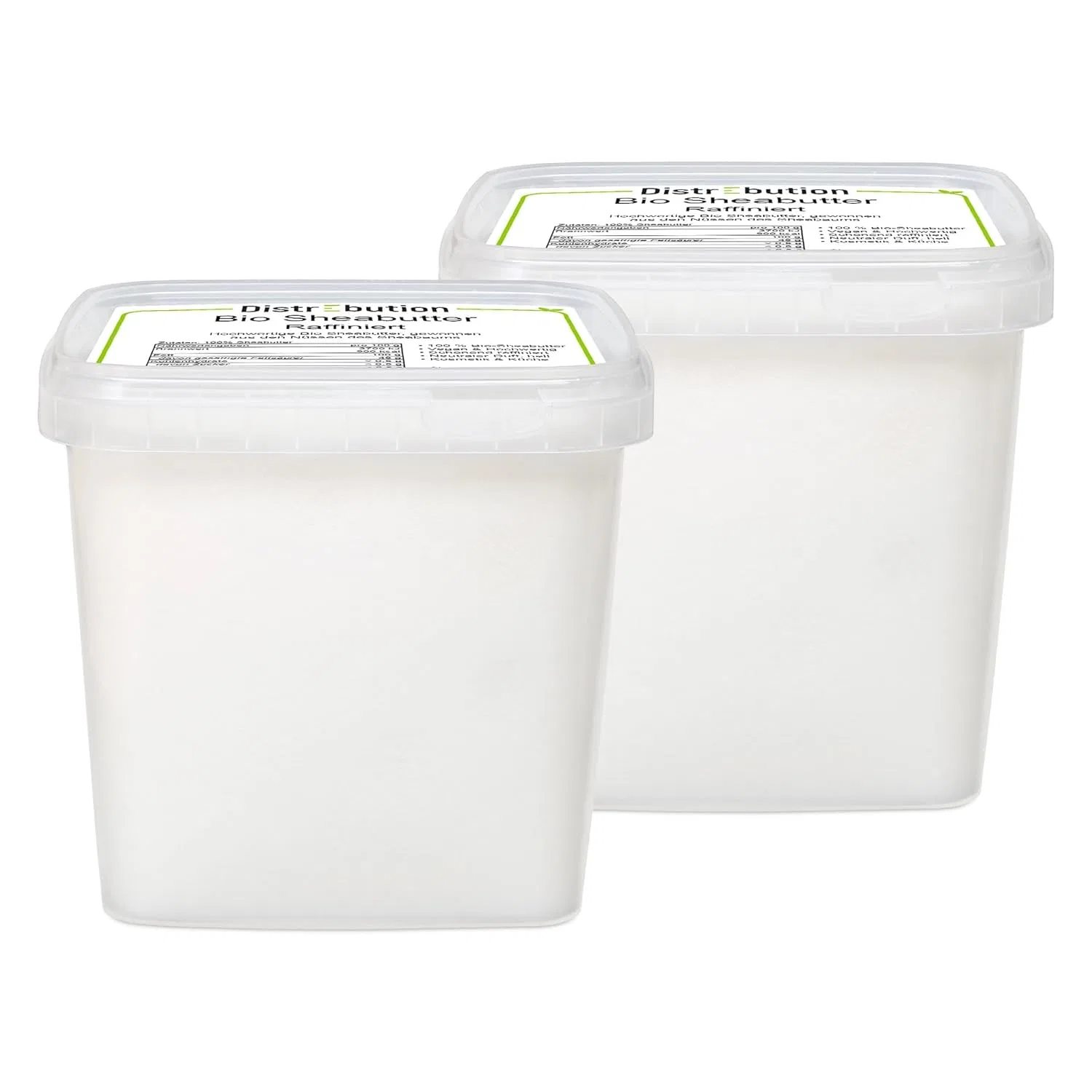 Масло ши Refined, Organic Shea Butter, 2 кг Distrebution