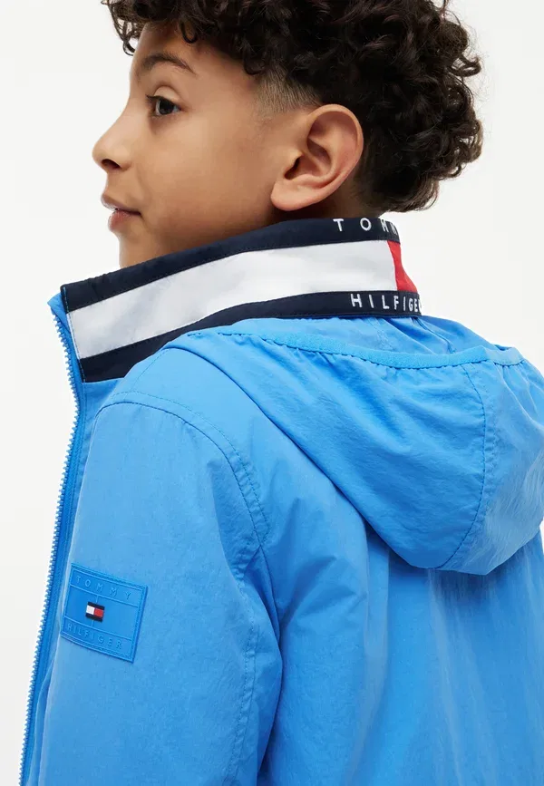 Куртка легкая padded jacket Tommy Hilfiger Copenhagen Blue, синий — фото 4