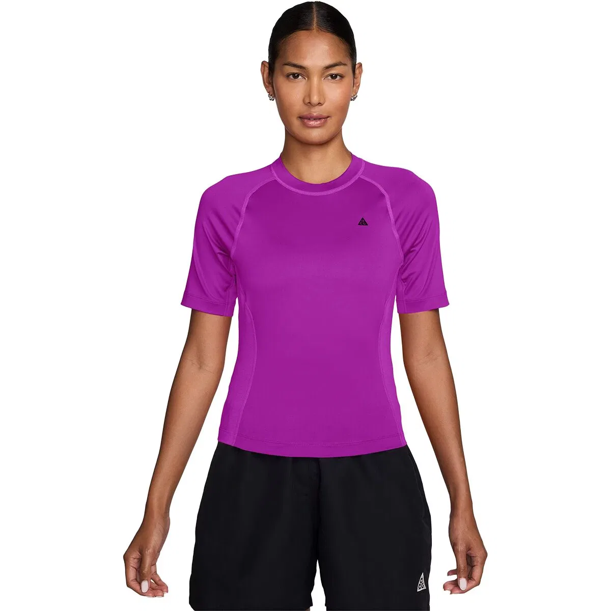 Женская футболка с длинным рукавом Nike Dri-FIT ACG Wildsee, Vivid Purple/Black