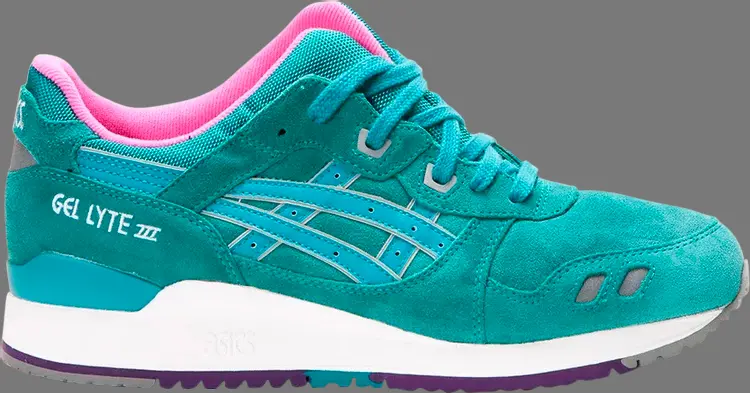 

Кроссовки gel lyte 3 'tropical green' Asics, зеленый