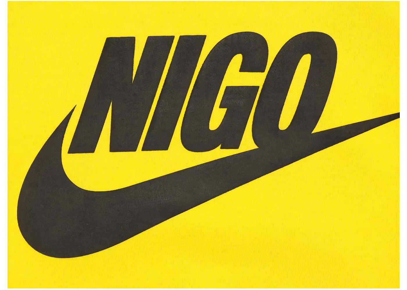 Мужской свитшот из флиса Nike x Nigo NRG Fleece Crew Nike, Yellow — фото 3