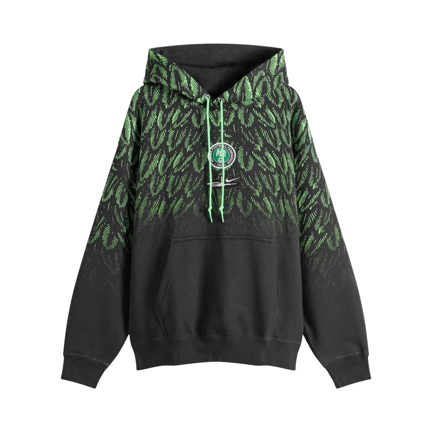 Худи Nike Nigeria x Slawn Fleece, черный