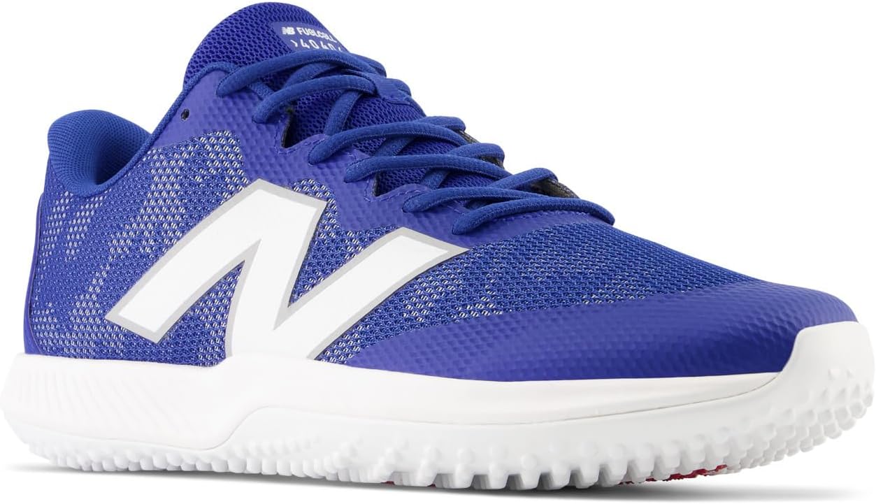 Кроссовки Unisex New Balance FuelCell 4040v7 Turf Trainer Baseball Cleats, Team Royal/Optic White