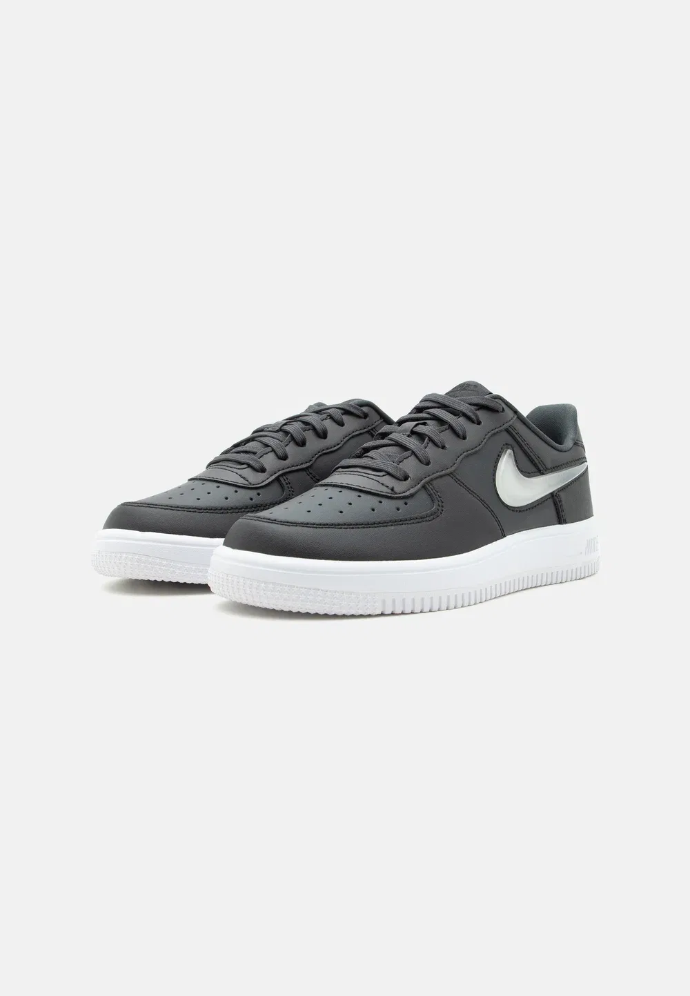 Кроссовки Force 1 Lace унисекс Nike Sportswear, Dark Smoke Grey/Vast Grey/Black/White — фото 2