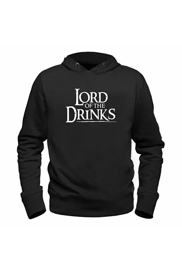 Детское для девочек свитшот с принтом Lord of drinks Alfa Tshirt, Black