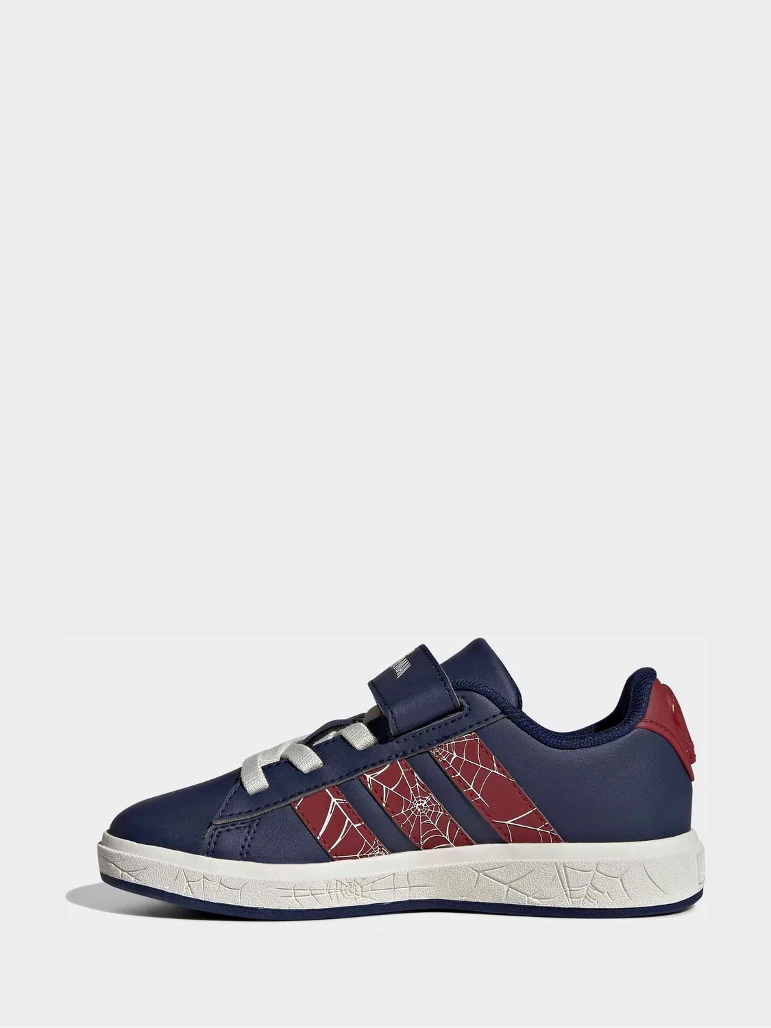 Кроссовки Spider-Man Grand Court adidas, синие — фото 2