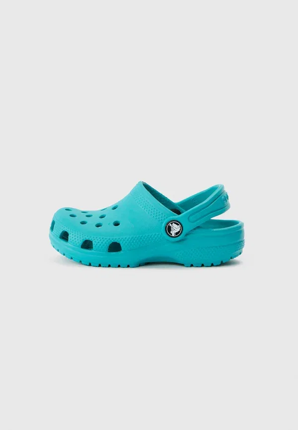 Детские мюли Crocs, бирюзовый