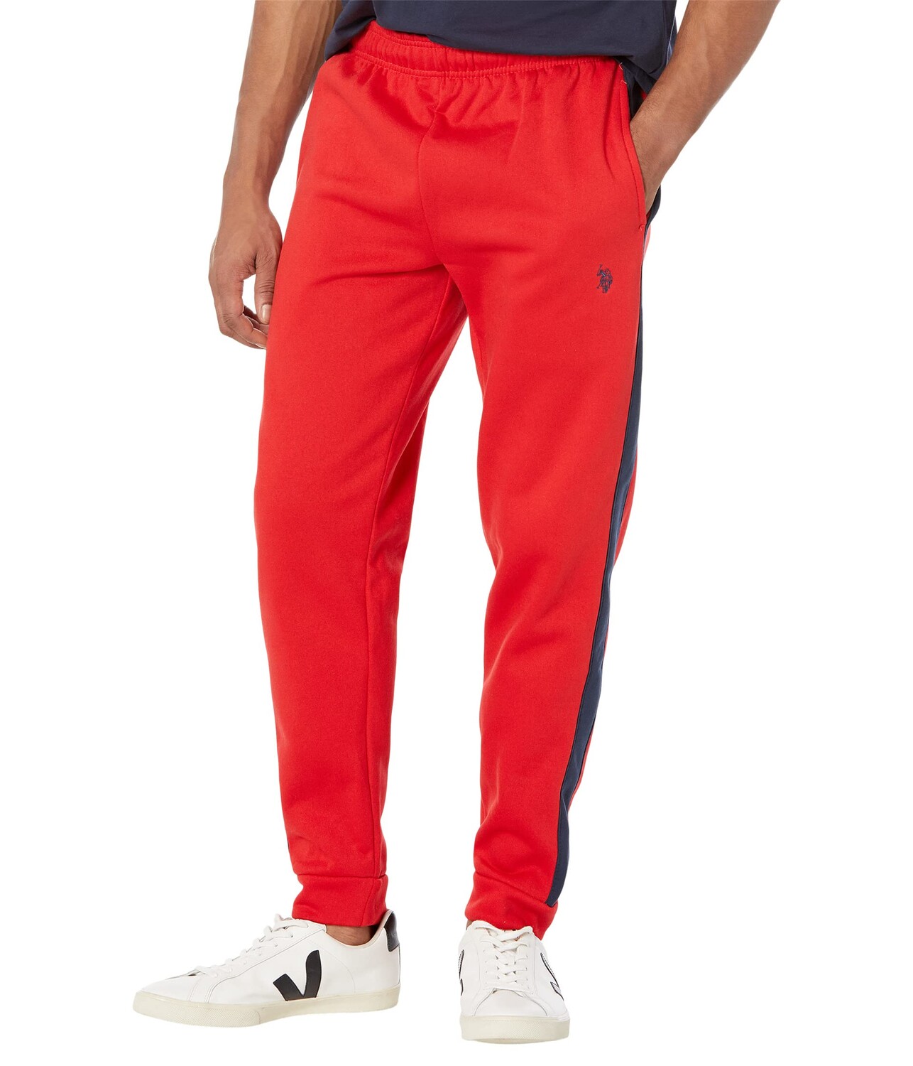 

Джогггеры U.S. POLO ASSN., Side Stripe Joggers, Красный, Джогггеры U.S. POLO ASSN., Side Stripe Joggers