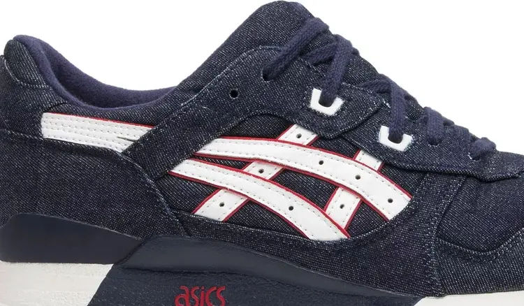 Кроссовки ronnie fieg x gel lyte 3 'selvedge denim' Asics, синий — фото 3