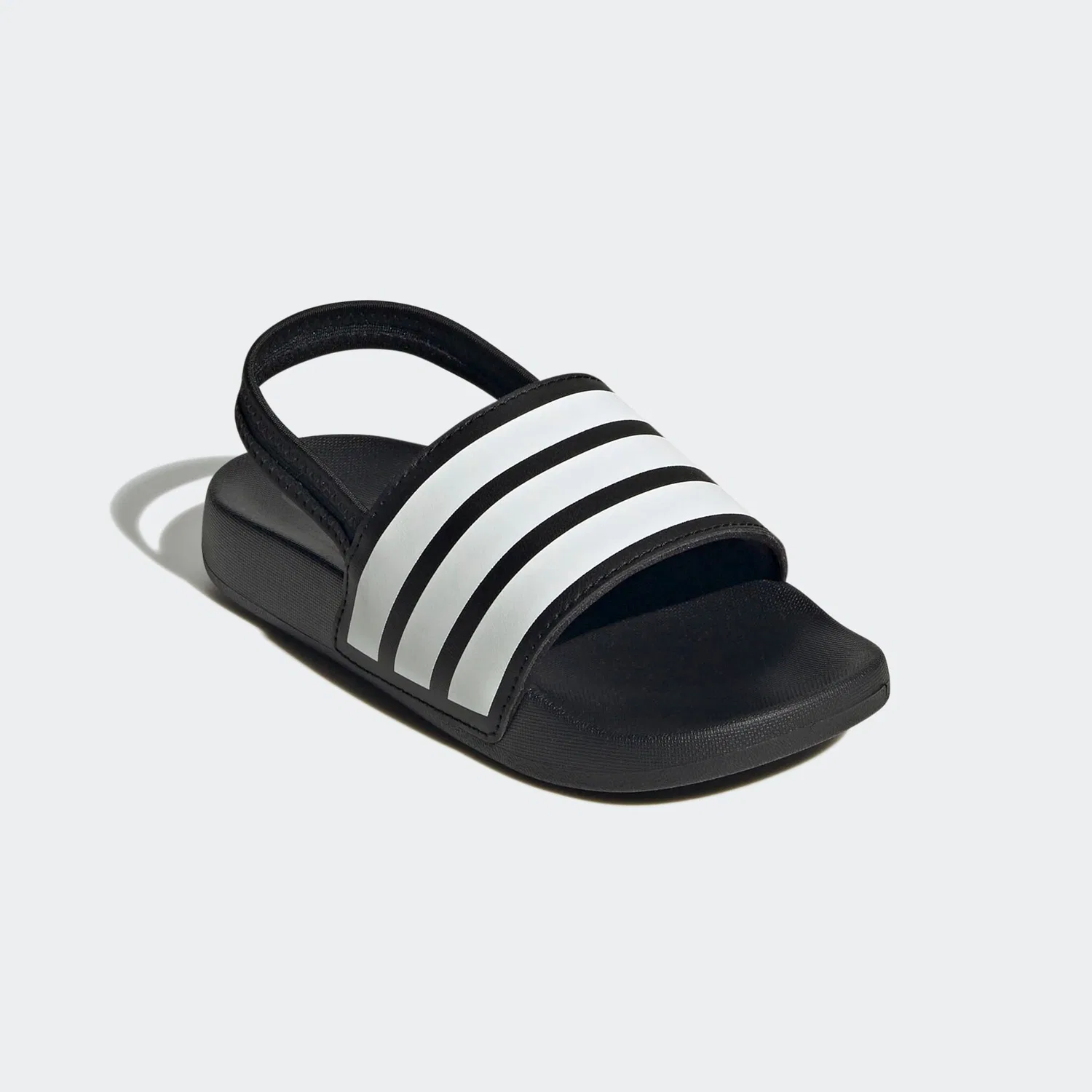 Детские шлепанцы с одним ремешком Adidas Sportswear, Core Black / Cloud White / Core Black