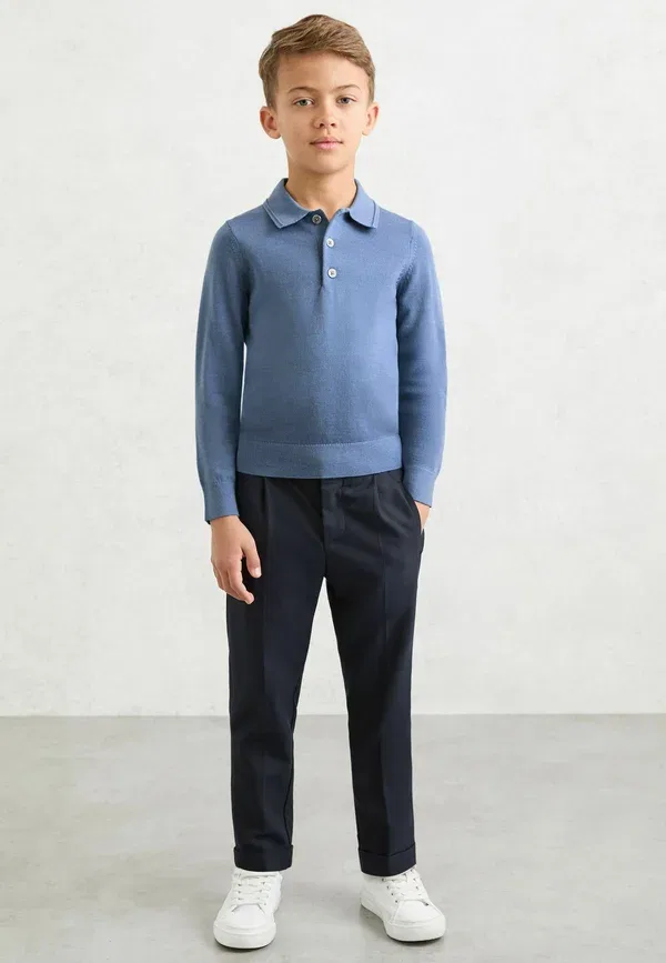 Платье из 100% шерсти Polo Reiss Nordic Blue, синий — фото 2