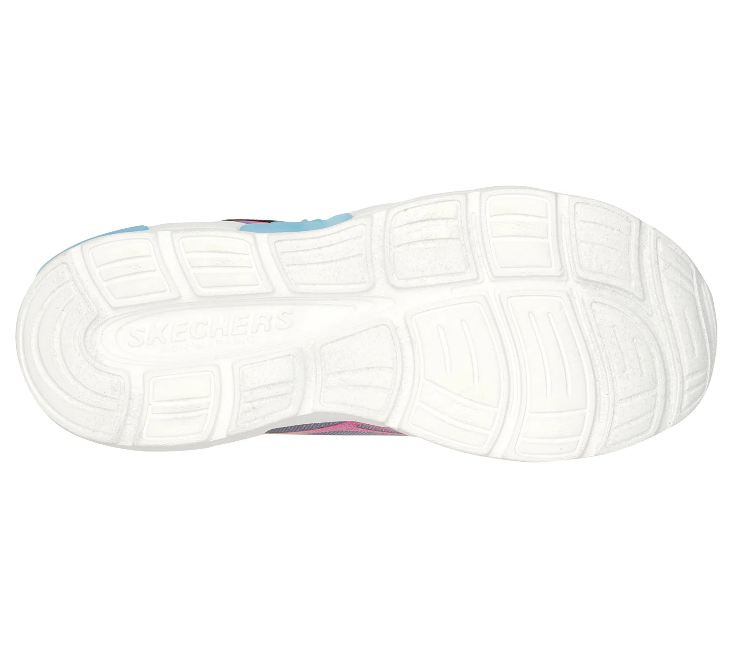 Детские кроссовки с подсветкой Rainbow Racer Nova Blitz Skechers, Schwarz Blau Bunt — фото 3