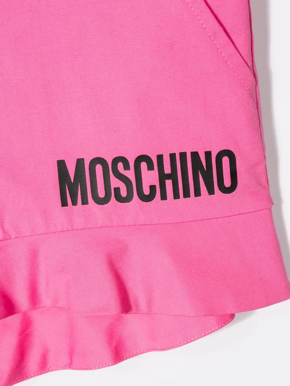 Шорты повседневные Moschino Kids, розовый — фото 3