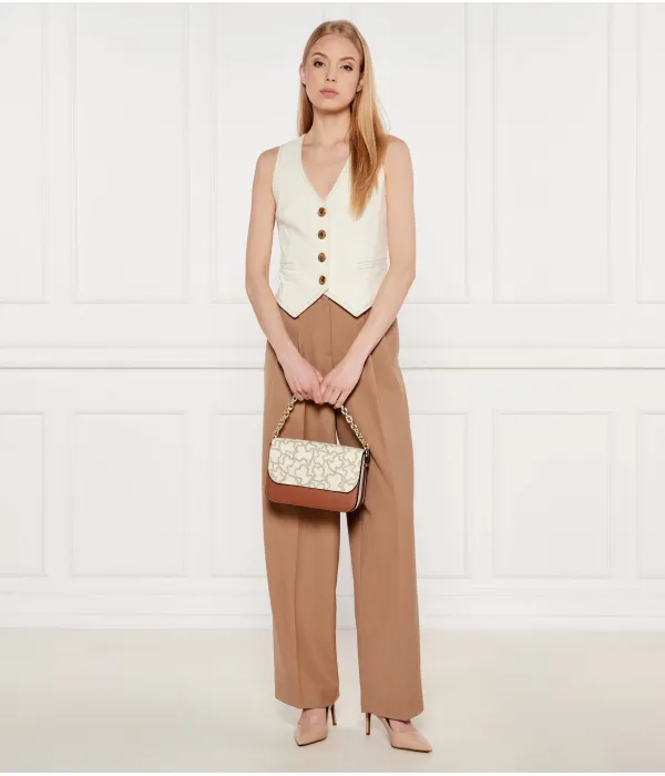 Туфли на шпильке из кожи Alina Michael Kors, бежевый — фото 2