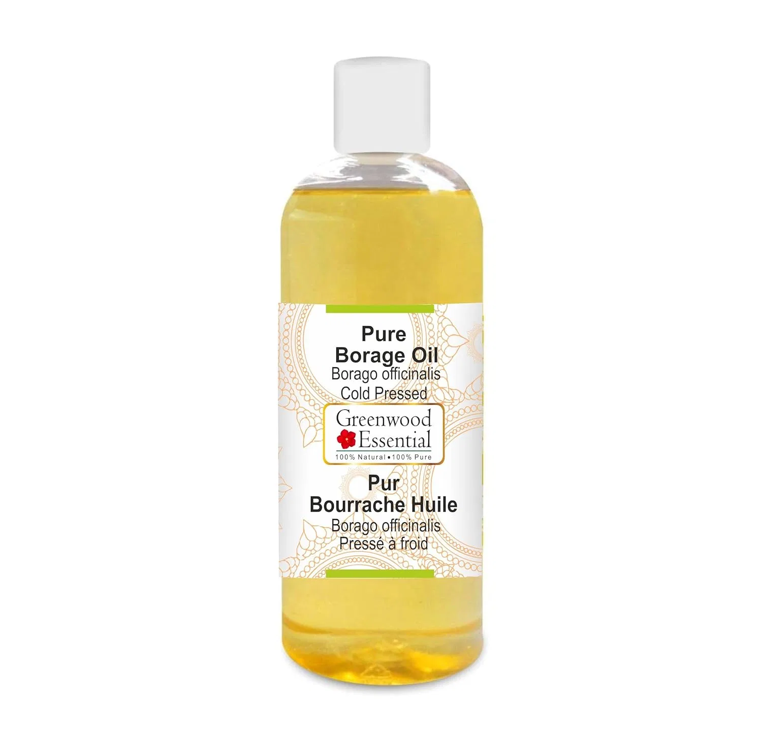 Масло для тела Pure Borage Oil, Greenwood Essential, 200 мл