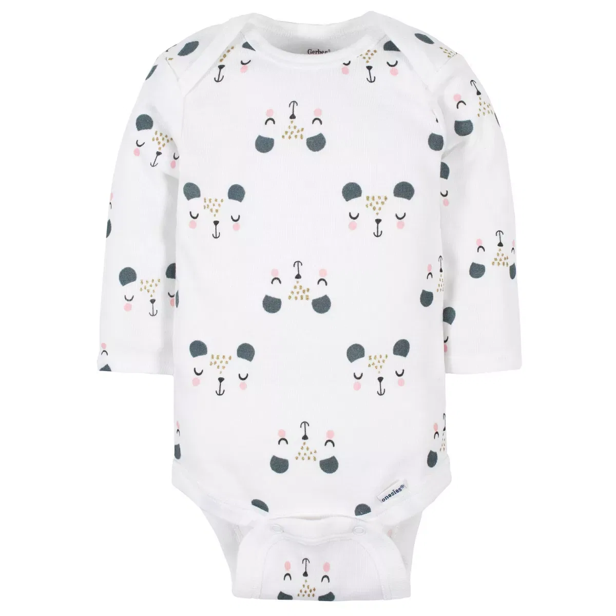 Детский боди-комбинезон с длинным рукавом Gerber, Bear — фото 3