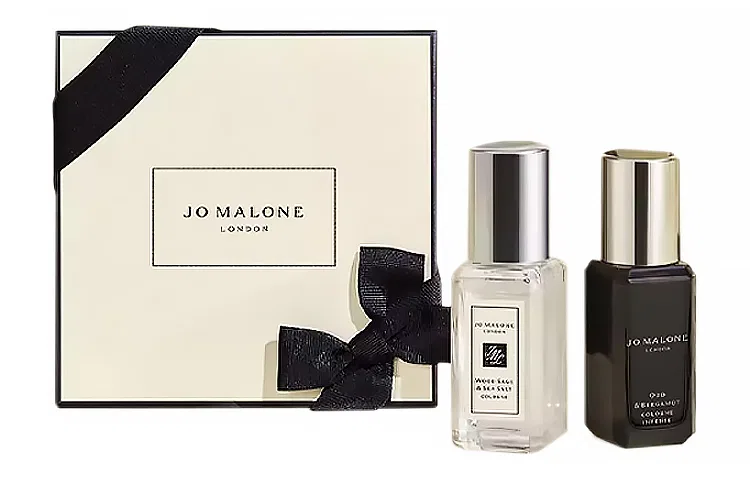 Набор парфюмерных пробников Jo Malone London, Sage & Maris Sal и Ebony & Bergamot, 9 мл каждый