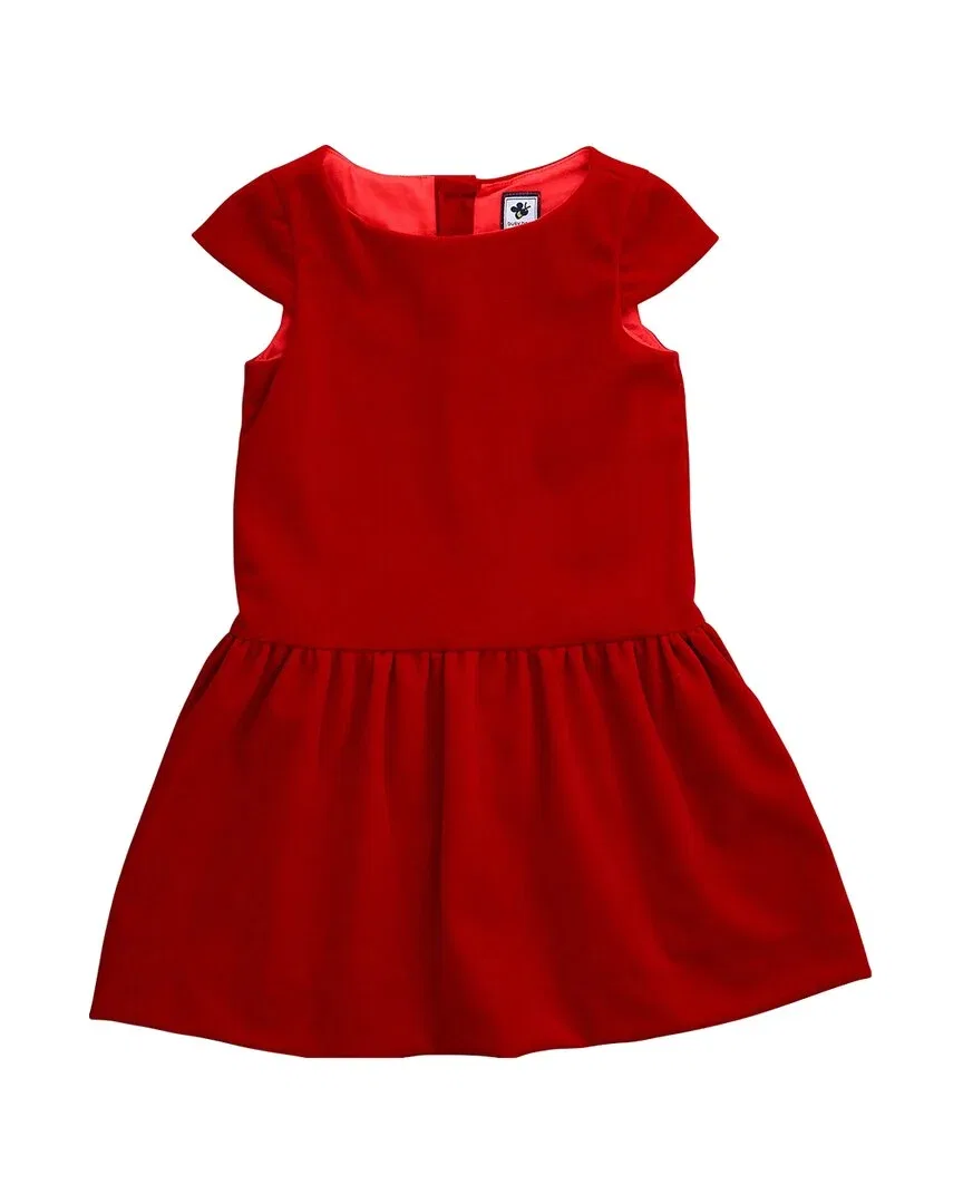 Детское платье для девочек с бантом Busy Bees Party Dress, красный — фото 2