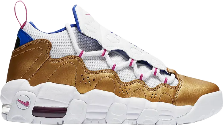 

Кроссовки Nike Air More Money GS 'Fuschia Blast', золотой