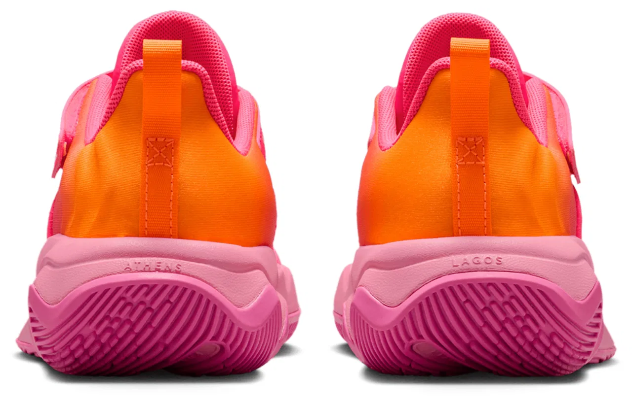 Кроссовки для мальчиков Giannis Immortality 4 Nike, цвет Hyper Pink/Pinksicle/Citron Tint — фото 3