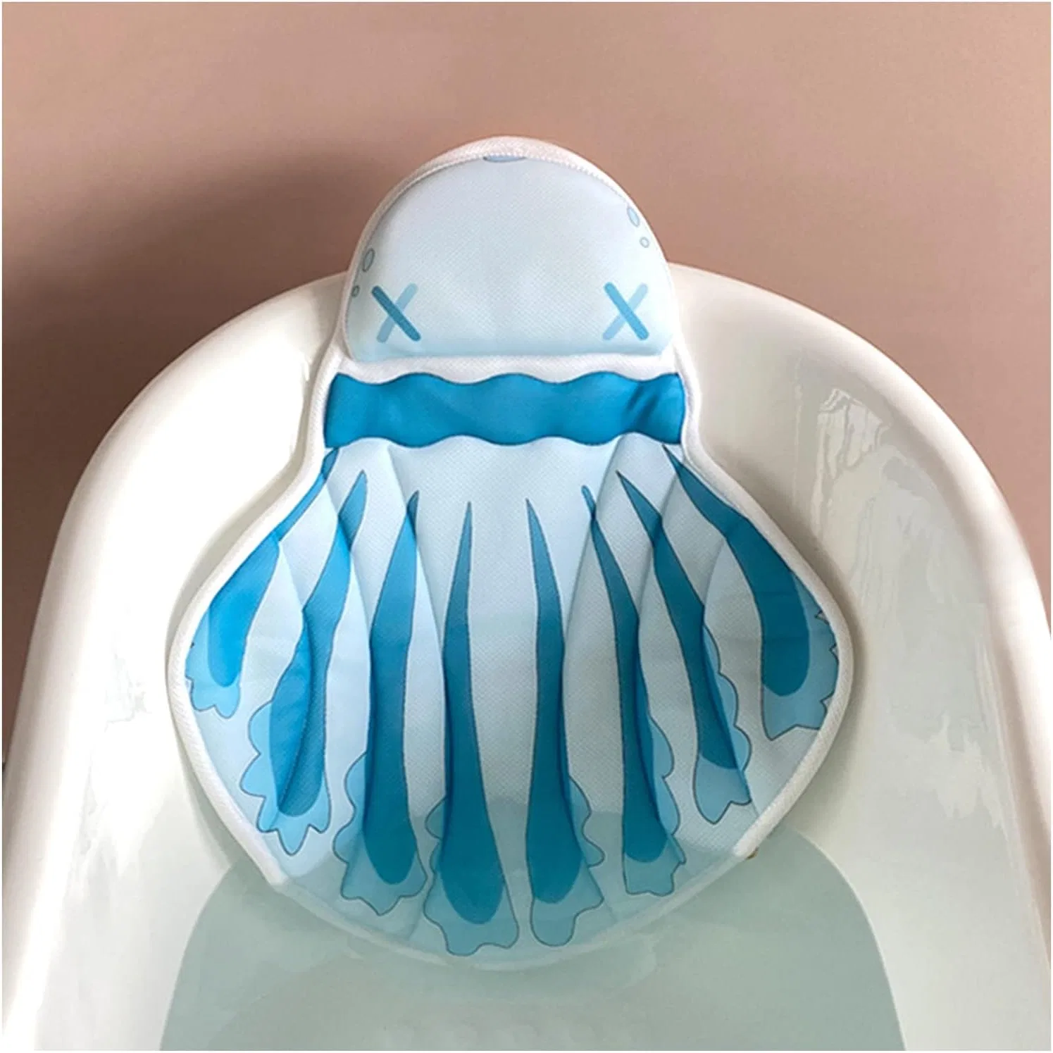 Банная подушка эргономичная, MyrRhe, Blue
