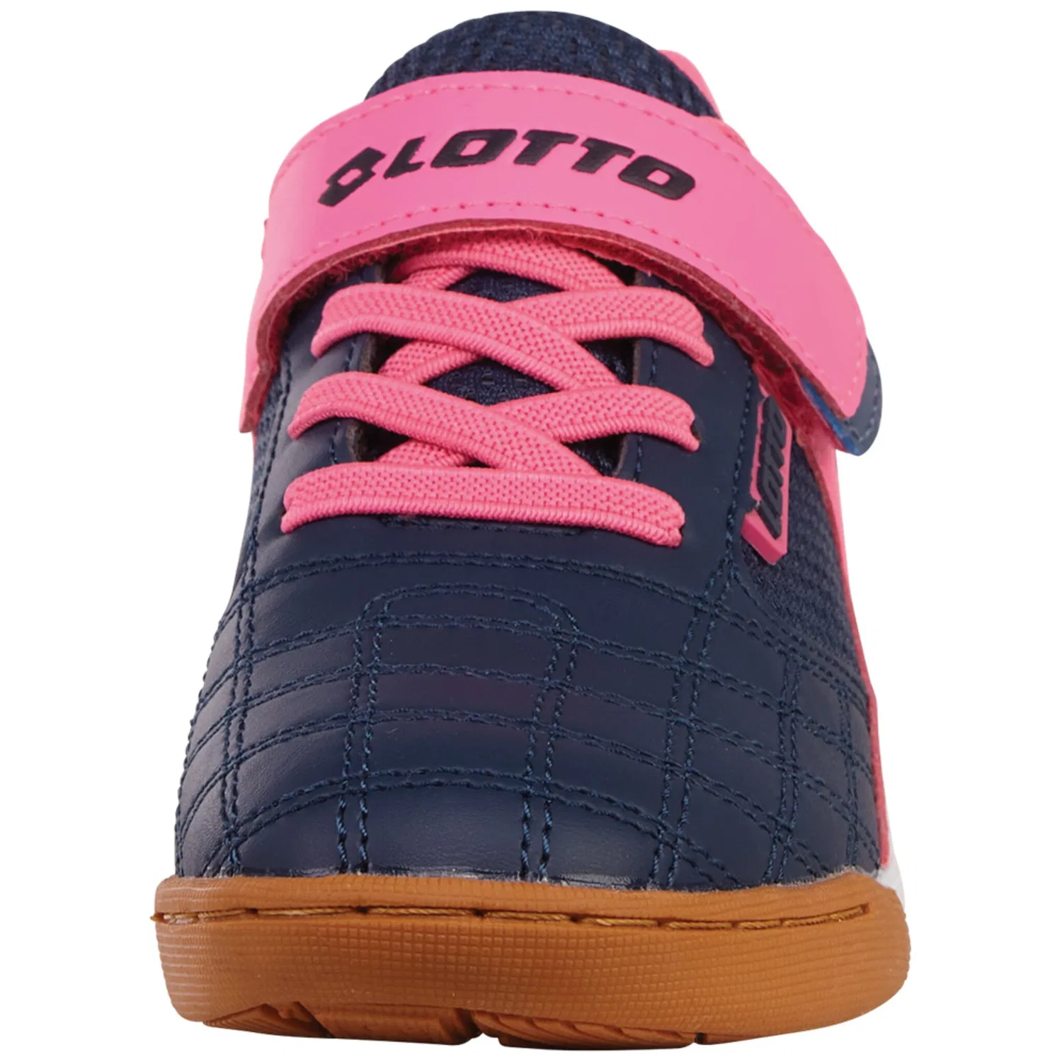 Детские спортивные кроссовки с некрасящей подошвой Lotto, Navy/Pink — фото 3