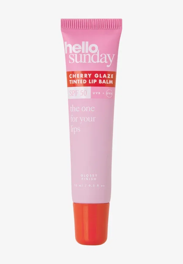 Оттеночный бальзам для губ SPF 50 - бальзам для губ 15 мл Hello Sunday, цвет cherry glaze