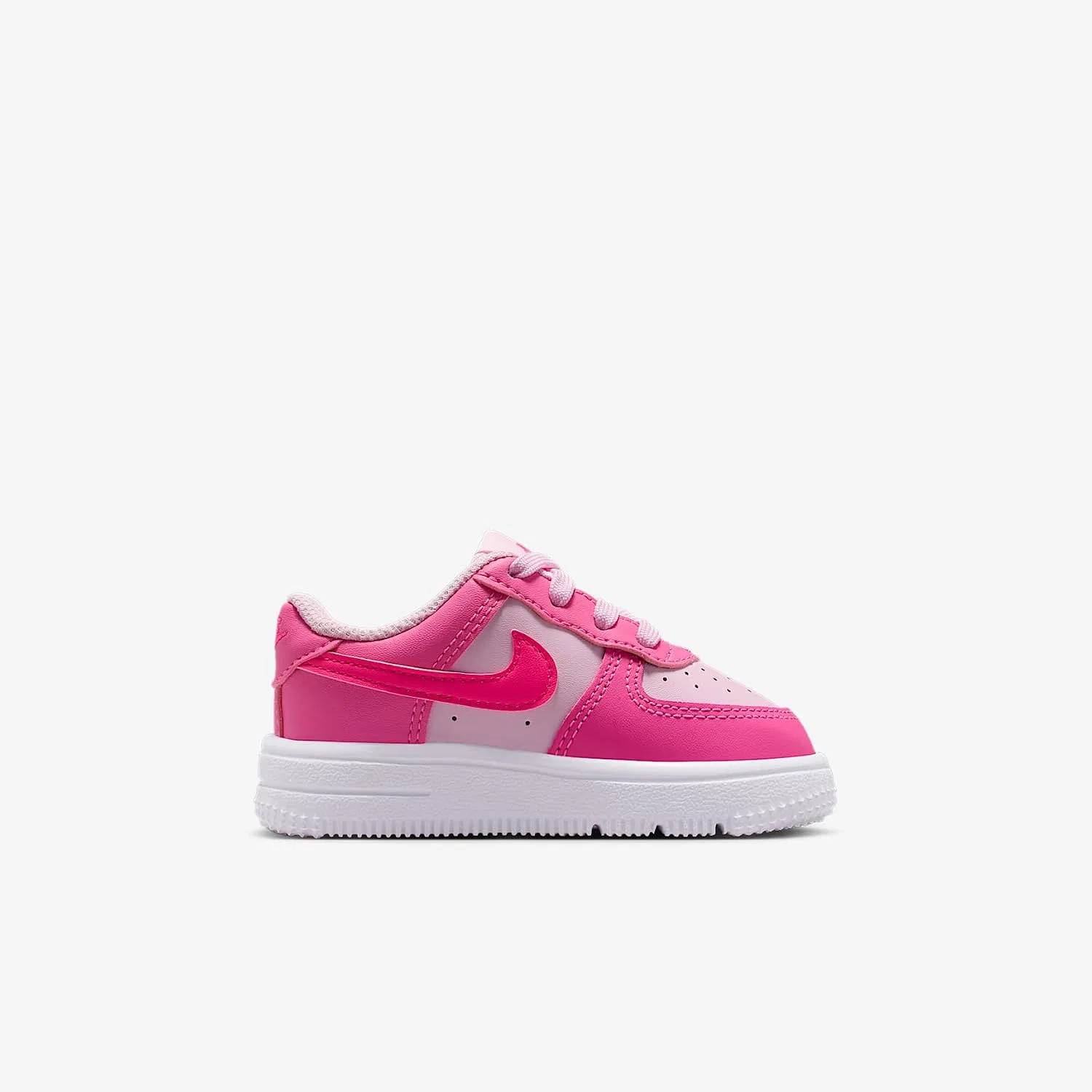 Детские кроссовки для девочек Nike Force 1 Low, Pinksicle/Pink Foam/White/Hyper Pink — фото 3