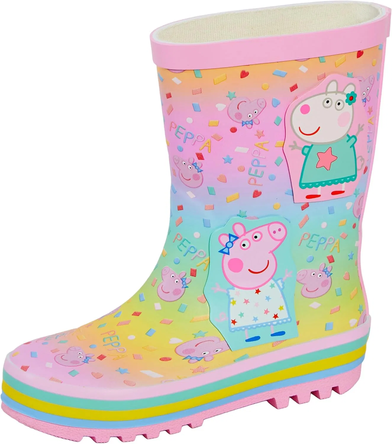 Детские резиновые сапоги для девочек с принтом Suzy Sheep Peppa Pig, Multi