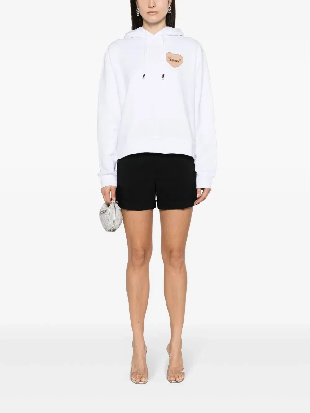 Худи Cool Fit Dsquared2, белый — фото 2