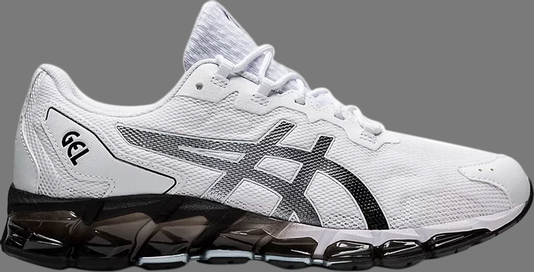 Кроссовки gel quantum 360 6 'white black' Asics, белый - фото