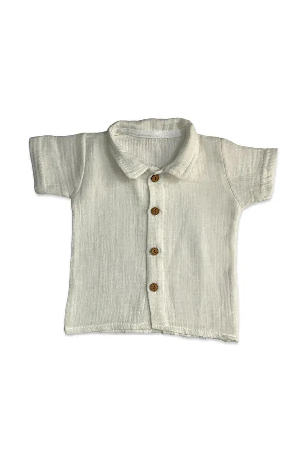Детский комбинезон для мальчиков хлопковый Babysena, Green Striped — фото 3