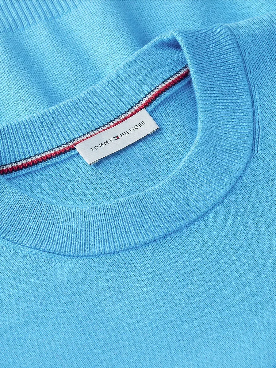 Свитер TOMMY HILFIGER цвета лазурного — фото 3