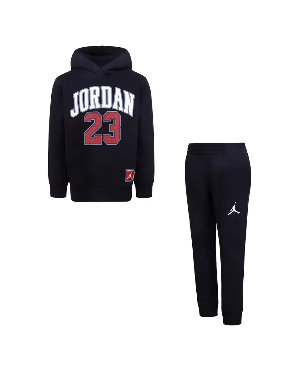 Детский комплект для мальчиков из флиса Jordan, Negro