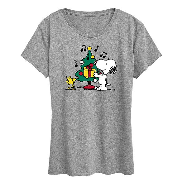 

Футболка с принтом Snoopy и Woodstock на рождественской елке Licensed Character, Коричневый, Футболка с принтом Snoopy и Woodstock на рождественской елке Licensed Character