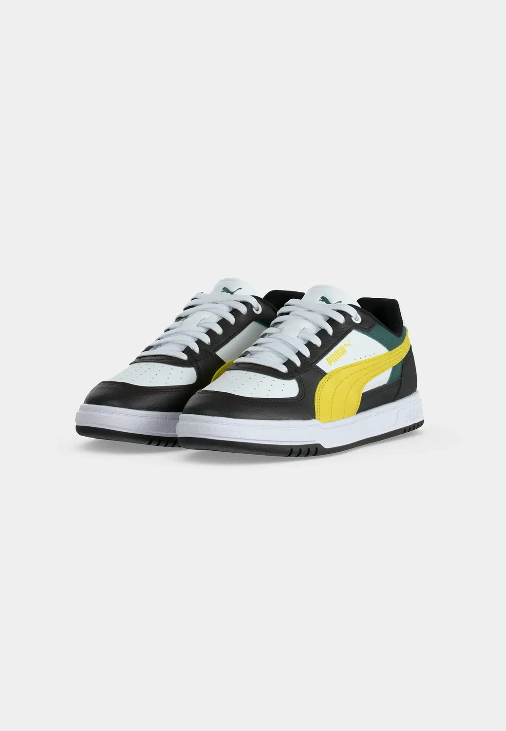 Caven iii block jr унисекс - кроссовки Puma, Black/Citrus Bloom/White — фото 3