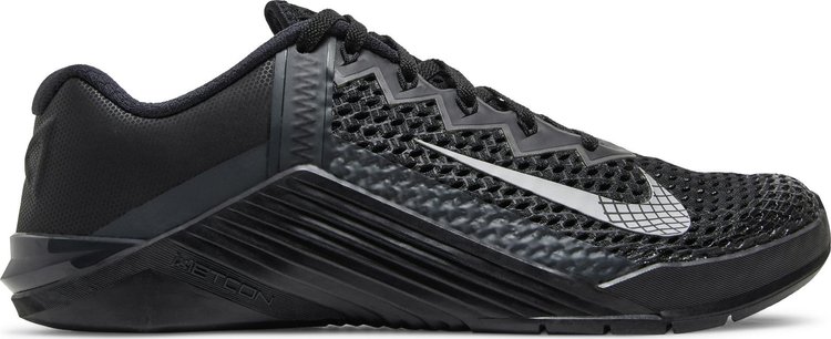 Кроссовки Nike Metcon 6 'Black Anthracite', черный - фото