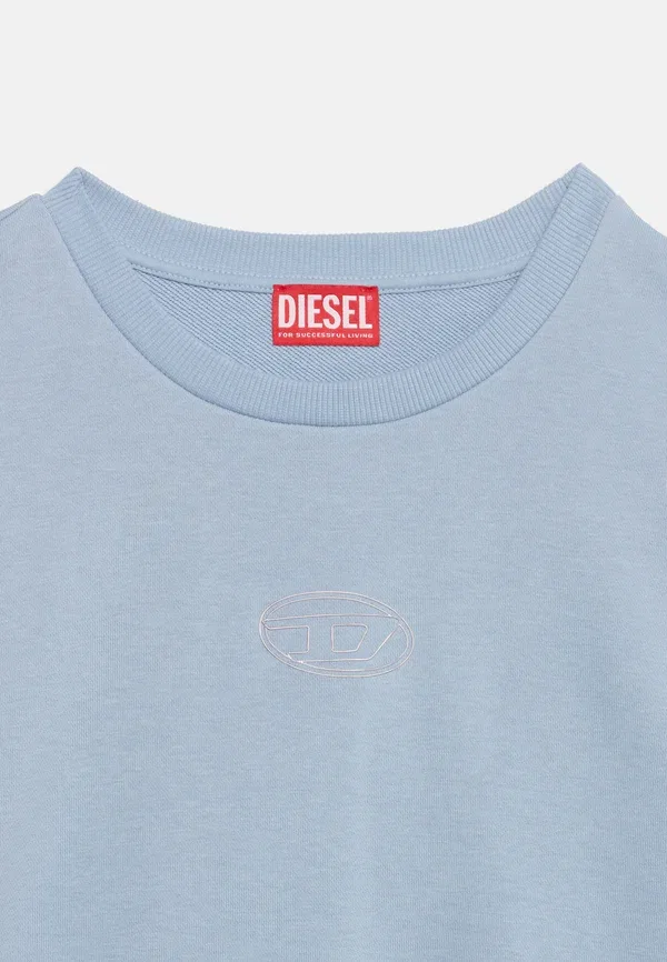 Толстовка Diesel, светло-голубой — фото 4