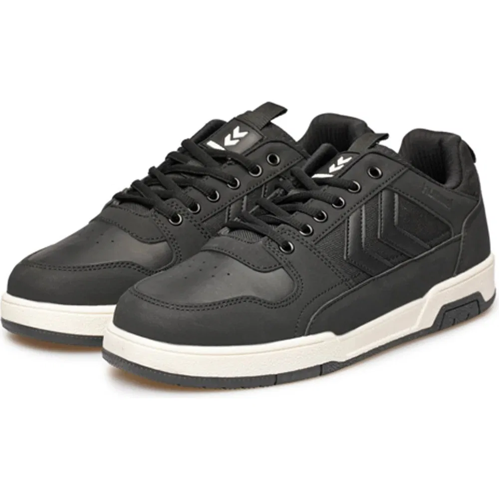 Детские кроссовки унисекс с искусственной кожей, Siyah Unisex Mevsimlik Spor Ayakkabı 900643 Hummel