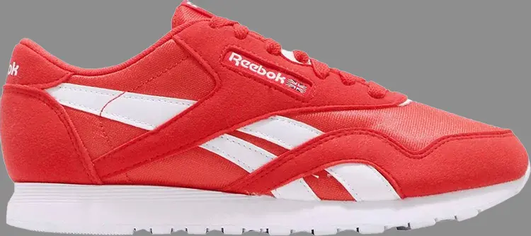 

Кроссовки classic nylon color 'canton cobal' Reebok, красный