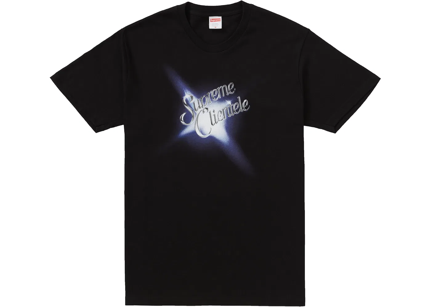 Мужская футболка с принтом Supreme Clientele Tee Supreme, Black